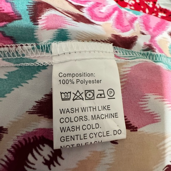 Colorful Patterned Women's blouse Sizes L and Small Available, NWOT - Picture 4 of 9